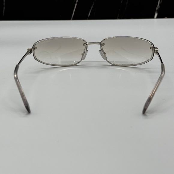 NEW SMU A50 1BC8H1 MIU MIU SILVER GREY MUA50S 1BC8H1 SHIELD WOMEN SUNGLASSES main image 2